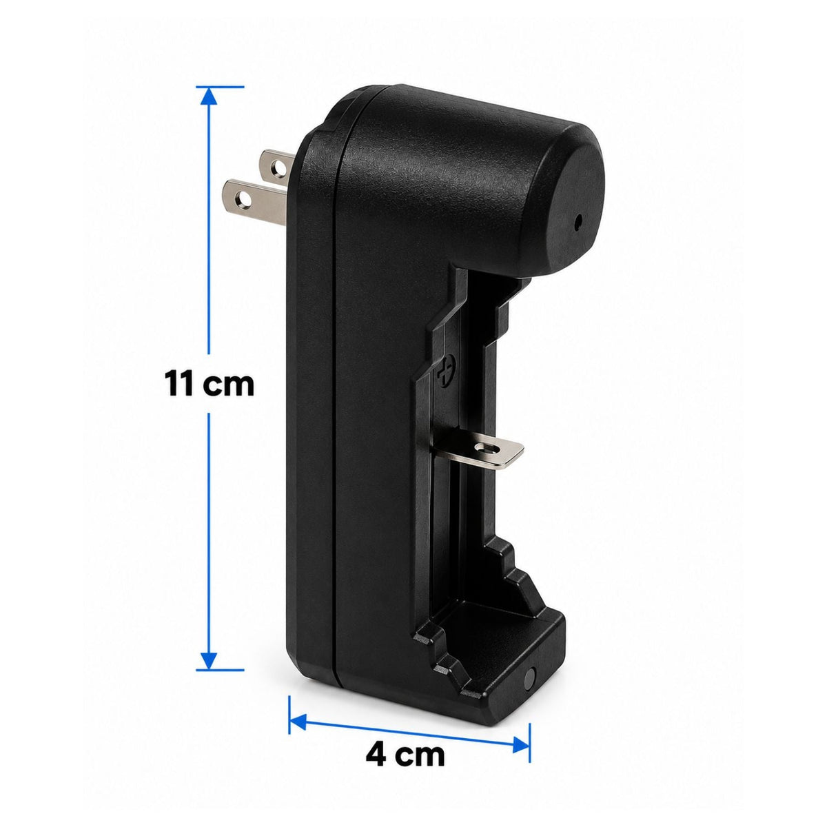 Cargador universal de una bahía para baterías de litio de 3.7 V a 4.2 V - foto 2