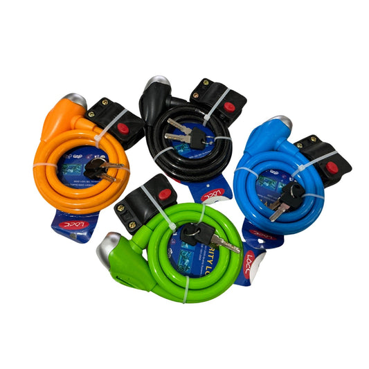 Cadena con candado reforzado para bicicleta o moto TRZ03