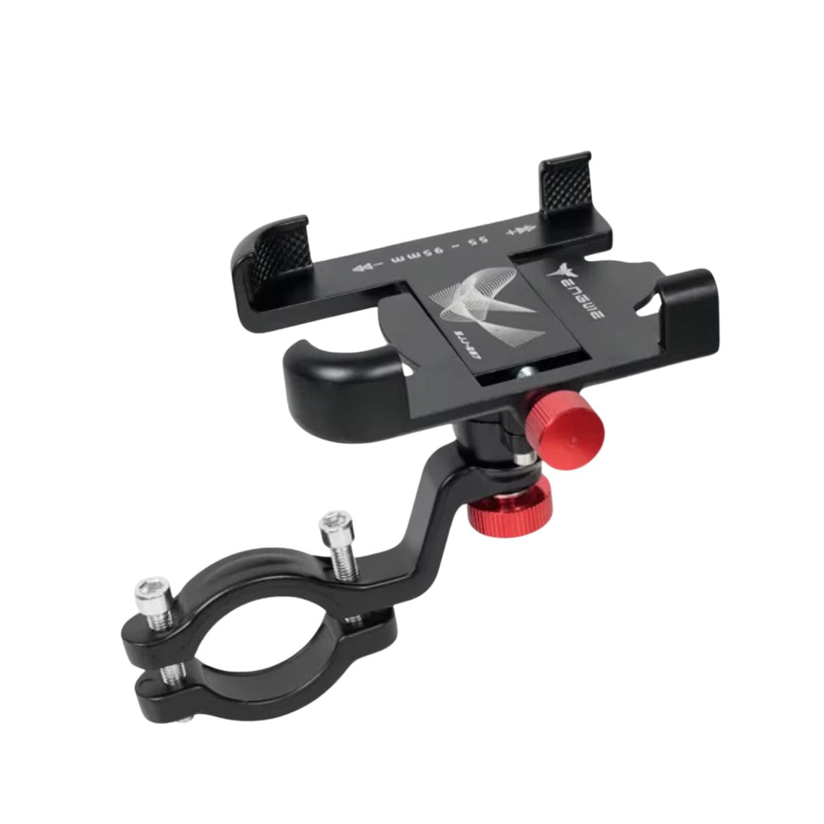 Soporte de celular para manillar con giro de 360°, para 55 a 95 mm
