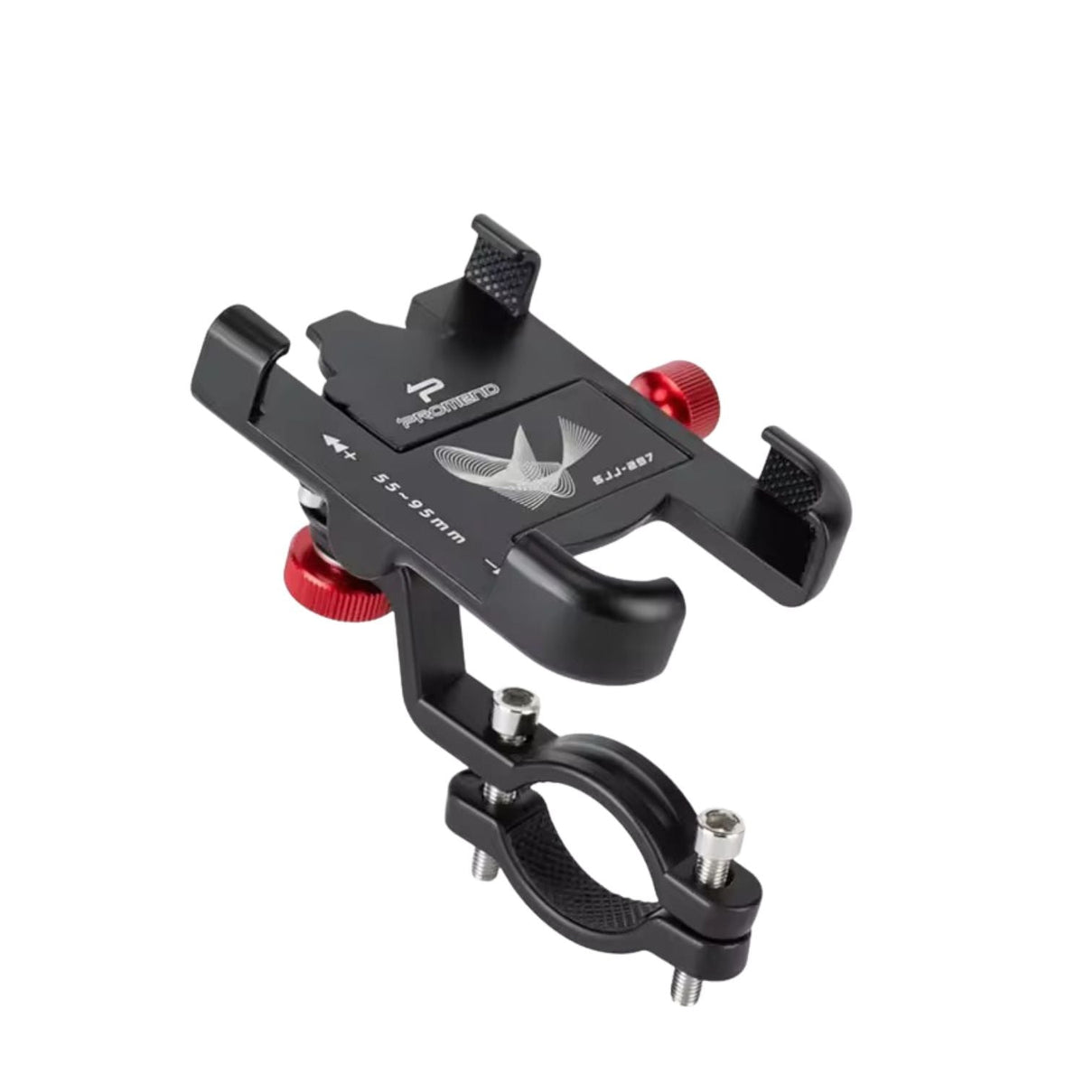 Soporte de celular para manillar con giro de 360°, para 55 a 95 mm - foto 2