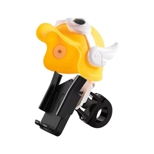 Soporte de celular con pato y casco para moto, bici y scooter