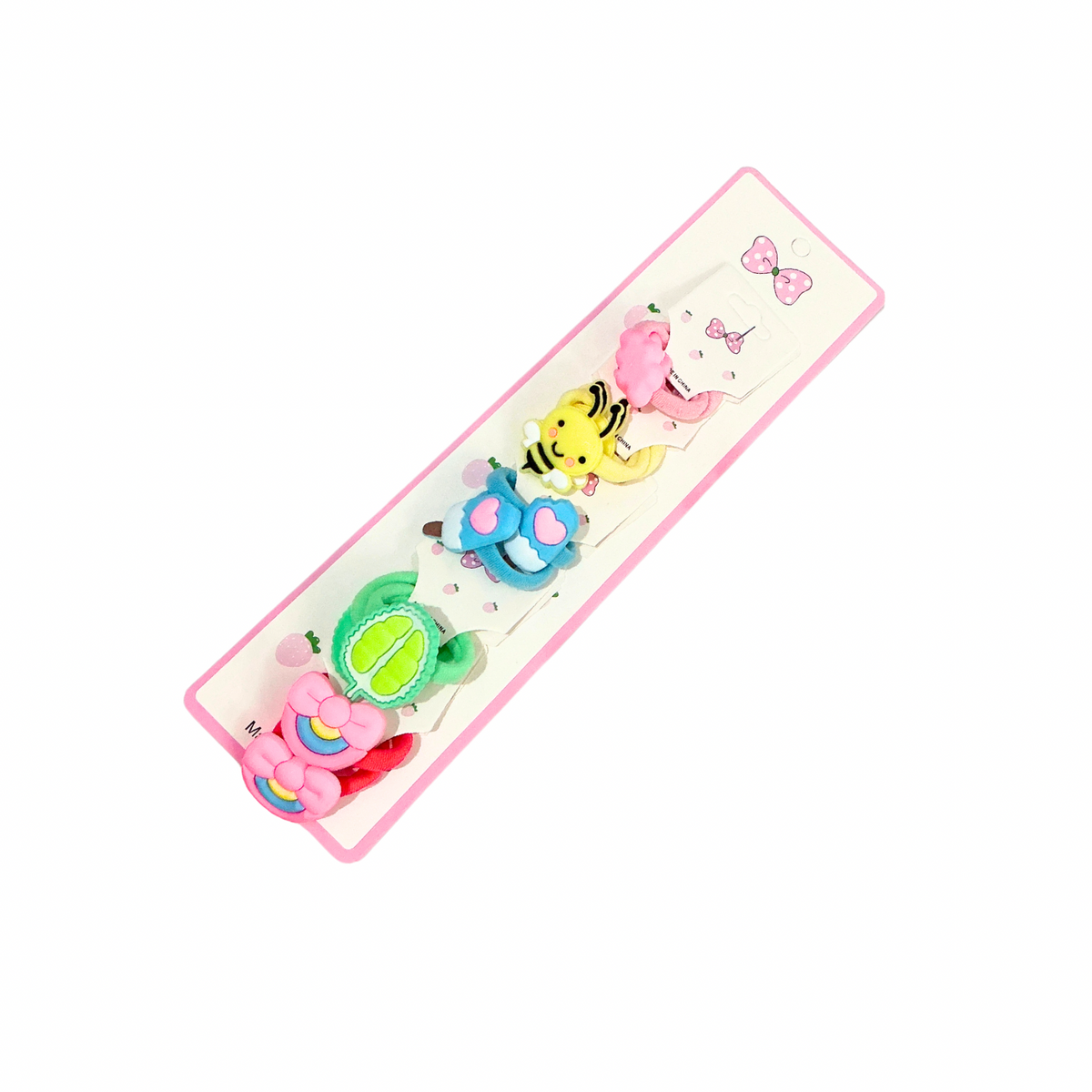 Ligas de cabello para niña, 5 pares TSPJ007
