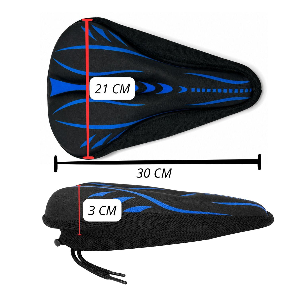 Funda de silicón para asiento de bicicleta, resistente al agua TX1 - foto 4