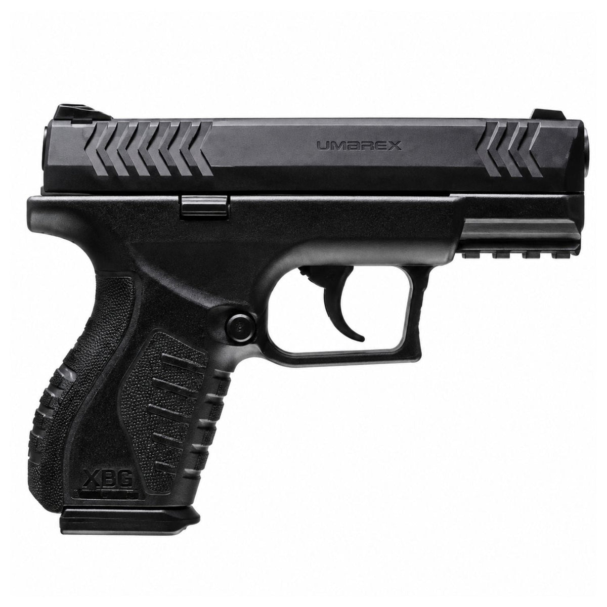 Pistola de aire Umarex XBG CO2 compacta, calibre 4.5 mm con cargador de 18 BBs