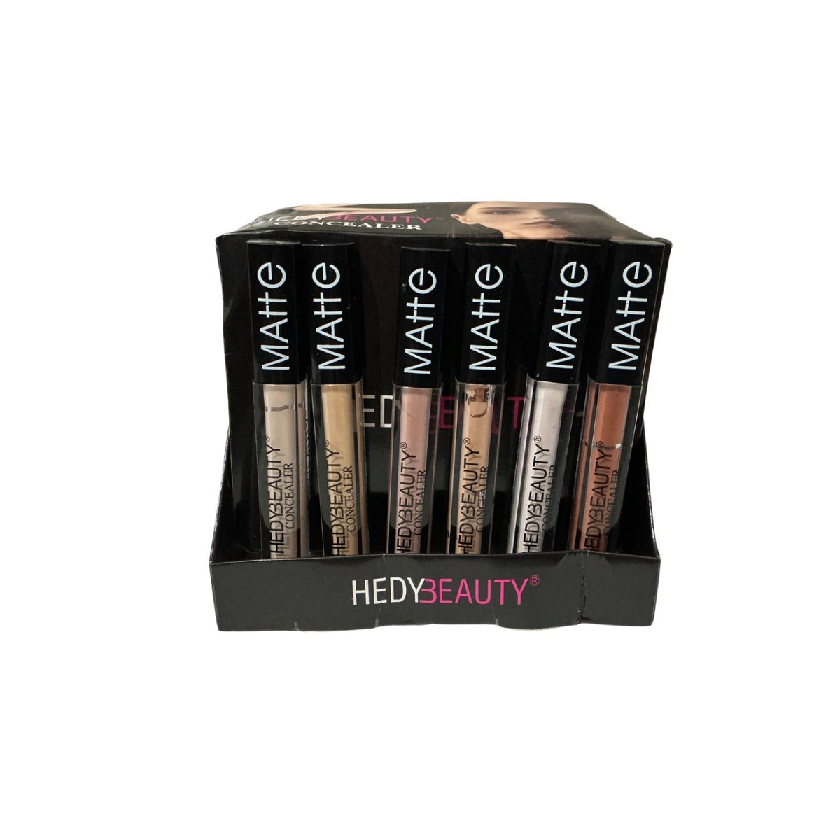 Corrector líquido de alta cobertura, caja de 24 piezas ZXG-035
