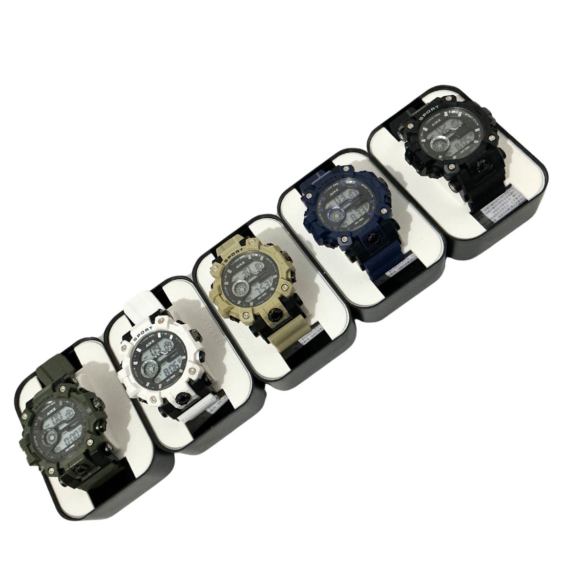 Reloj digital deportivo resistente al agua AK1990