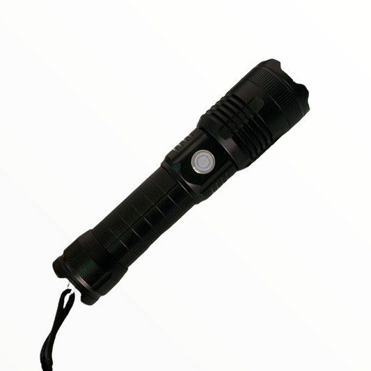 Linterna LED T9 con zoom y 5 modos de luz blanca VOG103