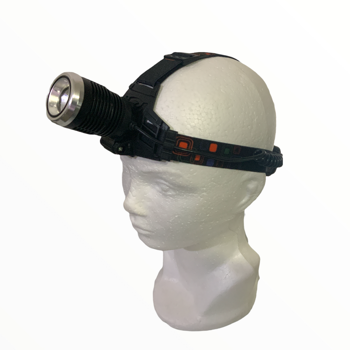 Lámpara de cabeza LED T9 con zoom y 5 modos VOG118