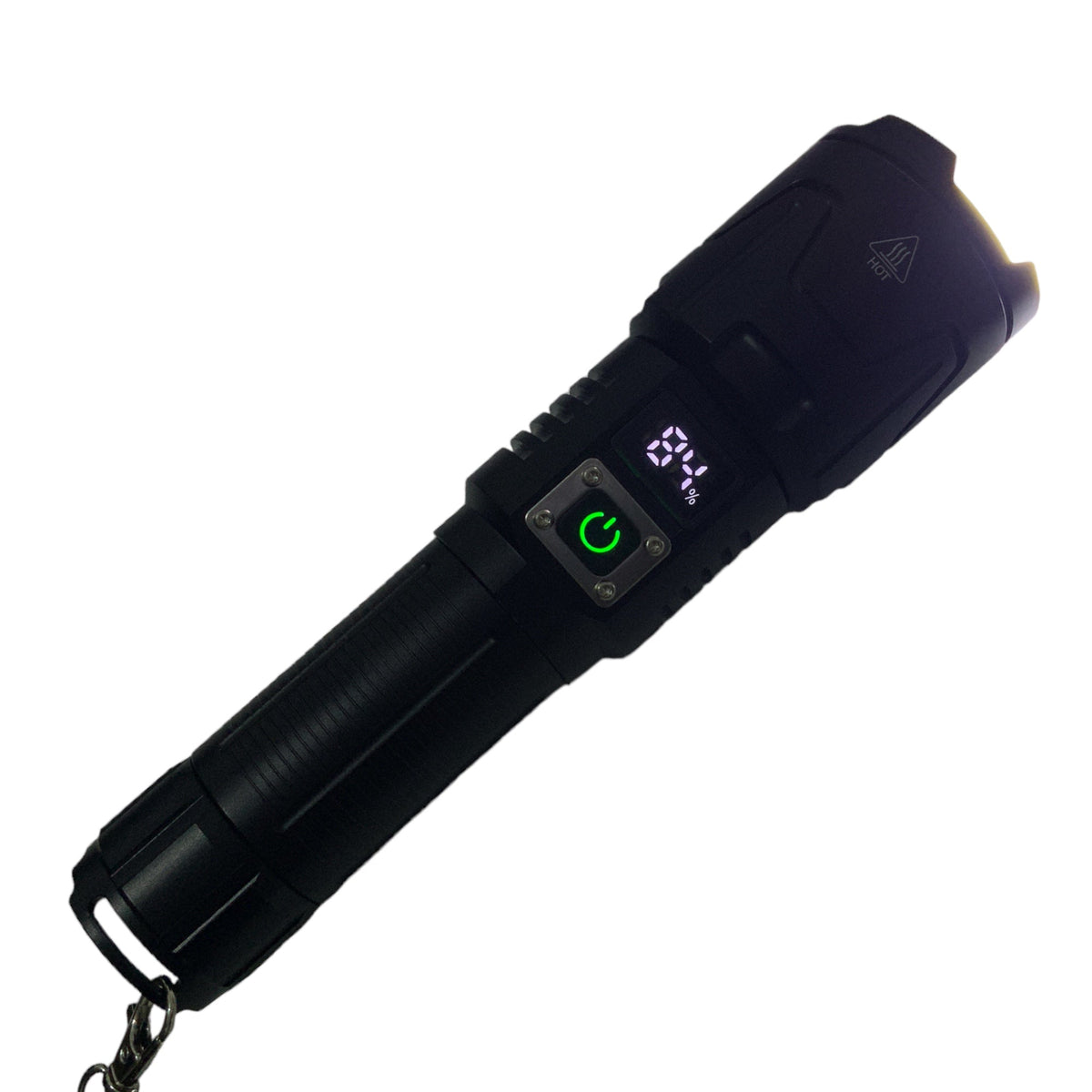 Lámpara LED T180 de 3 modos con pantalla de nivel de carga y power bank, VOG130