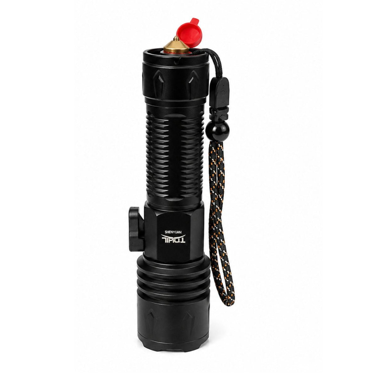 Lámpara de emergencia LED con rompevidrios, cortacinturón y pantalla (VOG155)