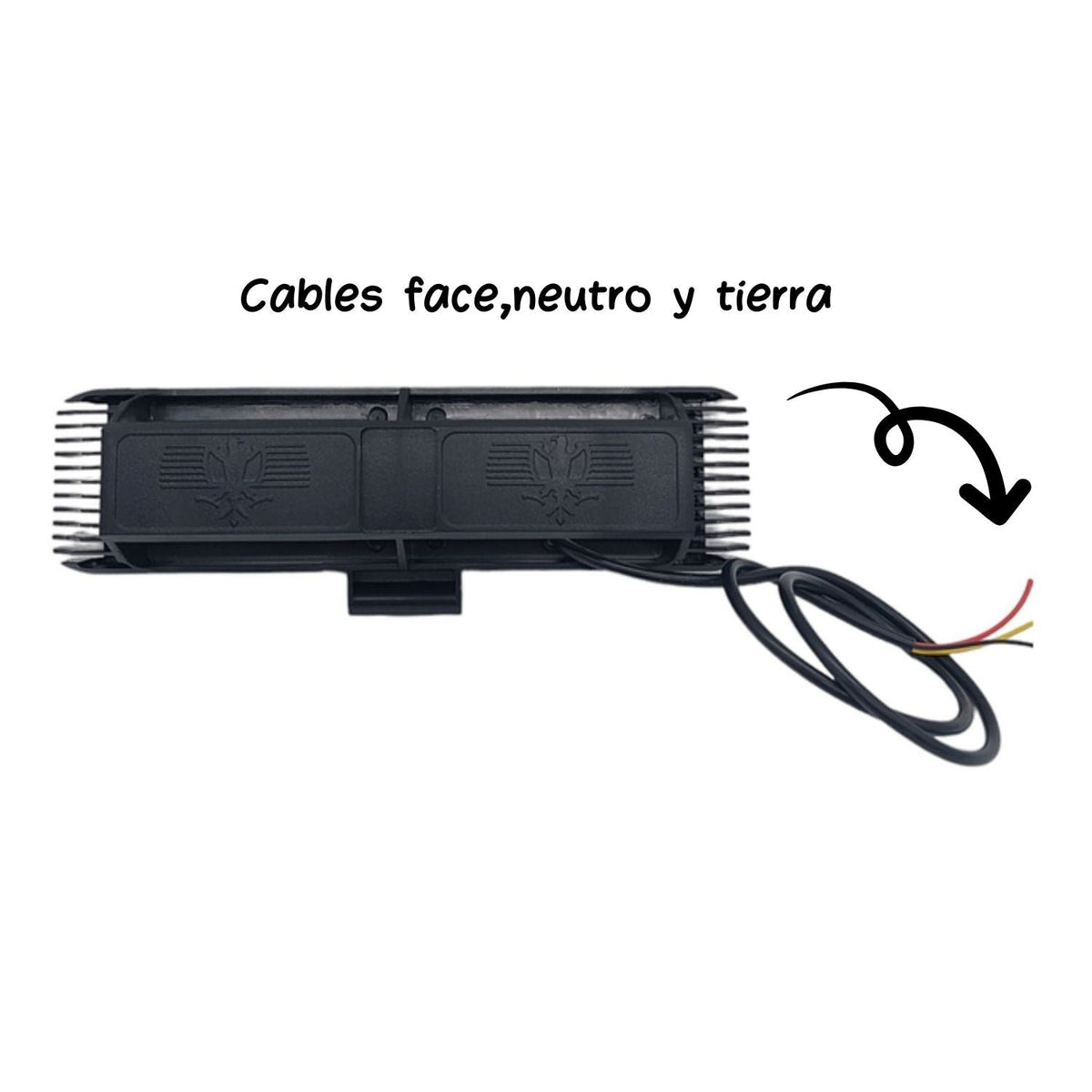 Faro LED rectangular de 52 LEDs alta/baja con luz azul DRL MTC061 - foto 5