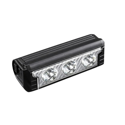 Lámpara LED para bicicleta con 3 LEDs, 5 modos y carga USB-C impermeable