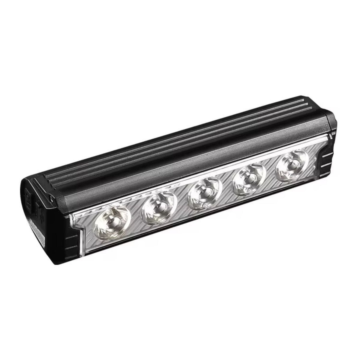 Lámpara LED de 2000 lm para bici y moto con lente TIR, luz blanca y ámbar