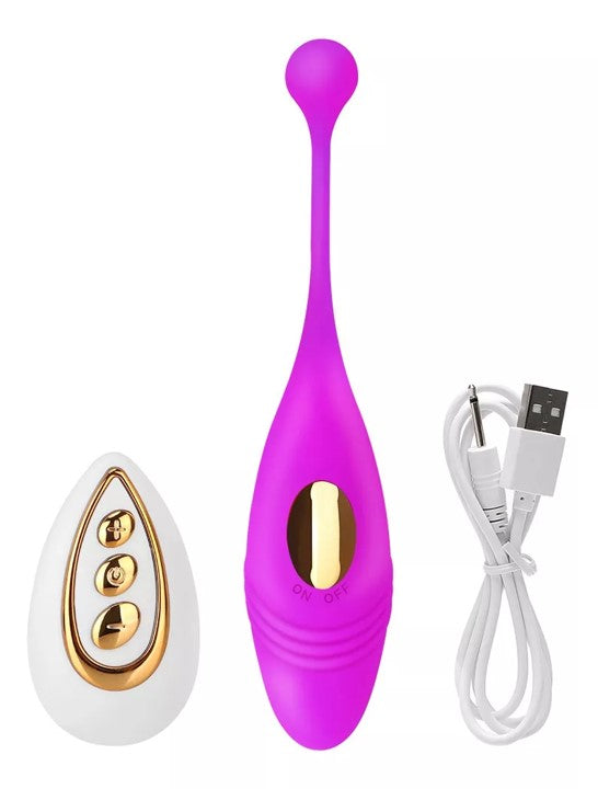 Vibrador De Control Remoto Inalámbrico En Forma De Huevo