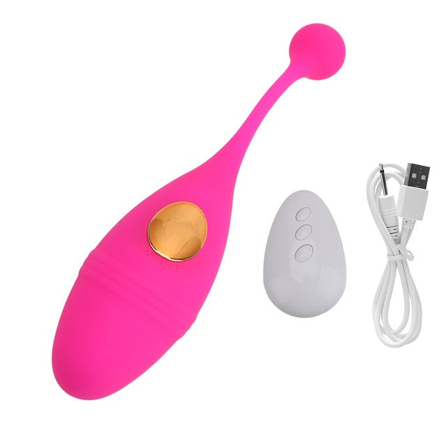 Vibrador De Control Remoto Inalámbrico En Forma De Huevo