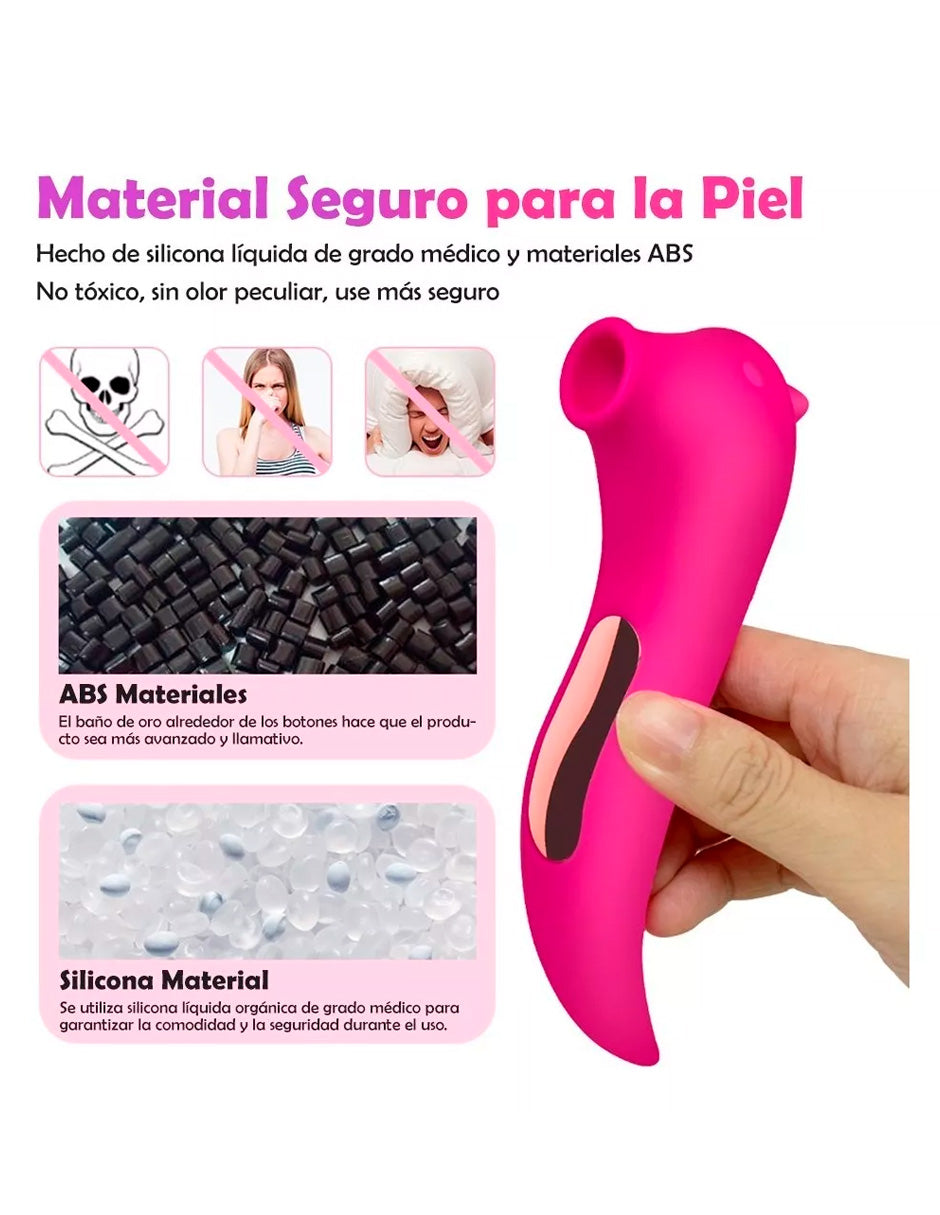 Vibrador Succionador De Clítoris Y Estimulador De Punto G