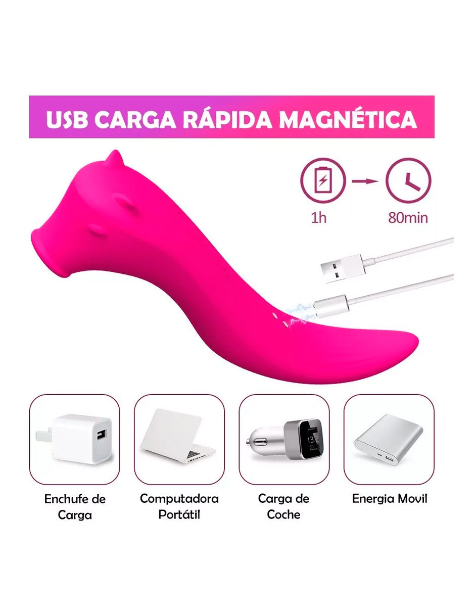 Vibrador Succionador De Clítoris Y Estimulador De Punto G