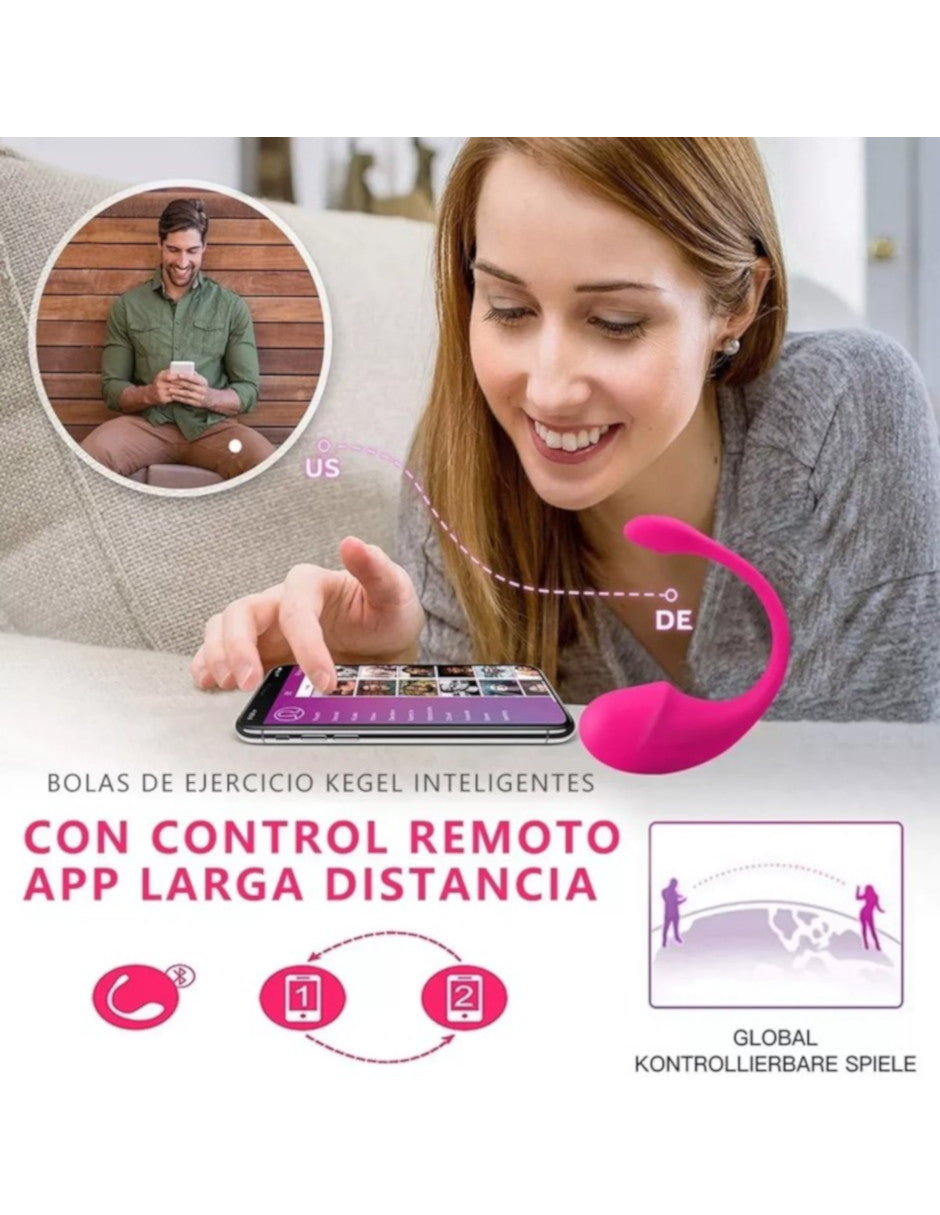 Vibrador Consolador Bluetooth Con App Petukita Box