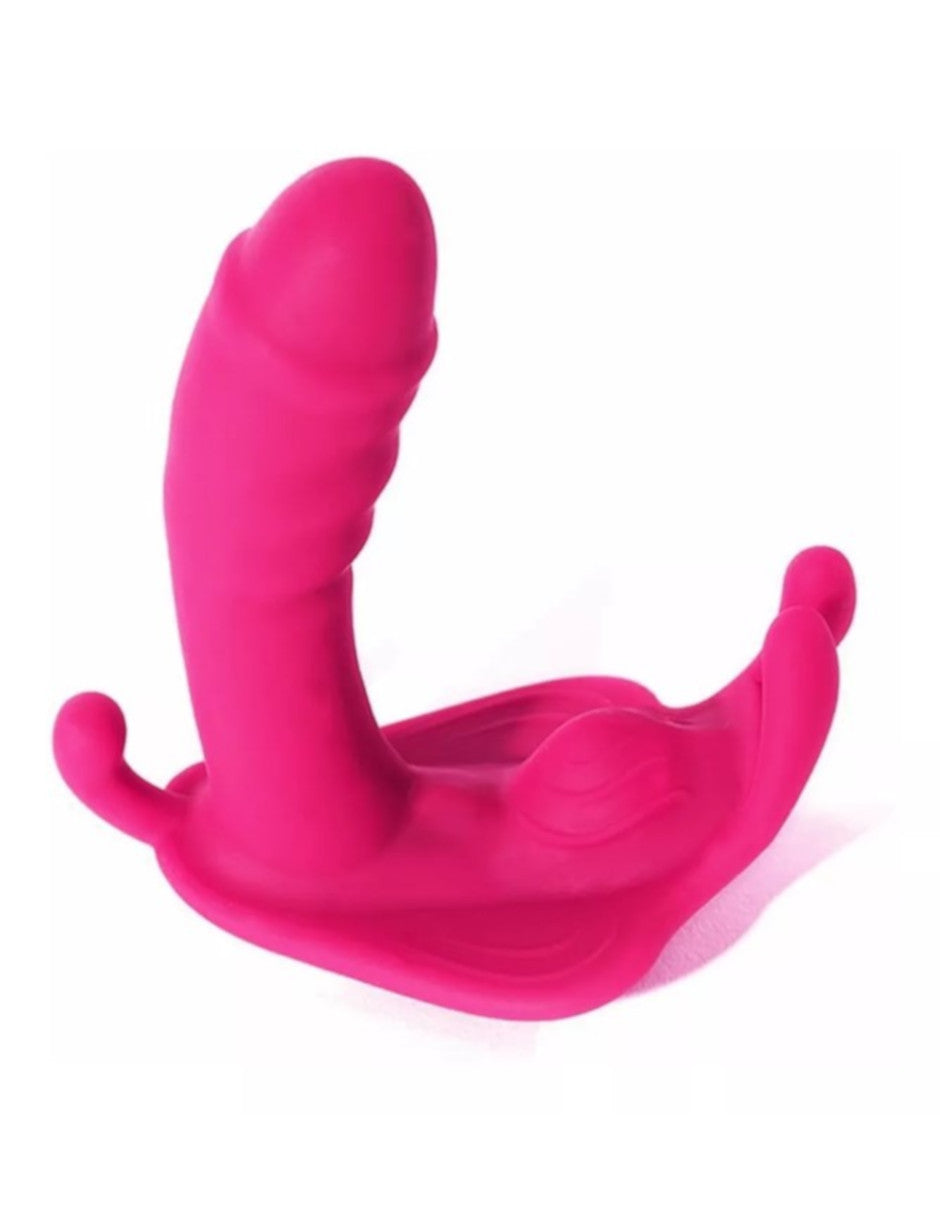 Vibrador De Mariposa De Punto G Portátil Compratible con Control Remoto