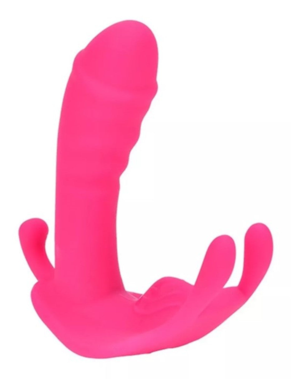 Vibrador De Mariposa De Punto G Portátil Compratible con Control Remoto