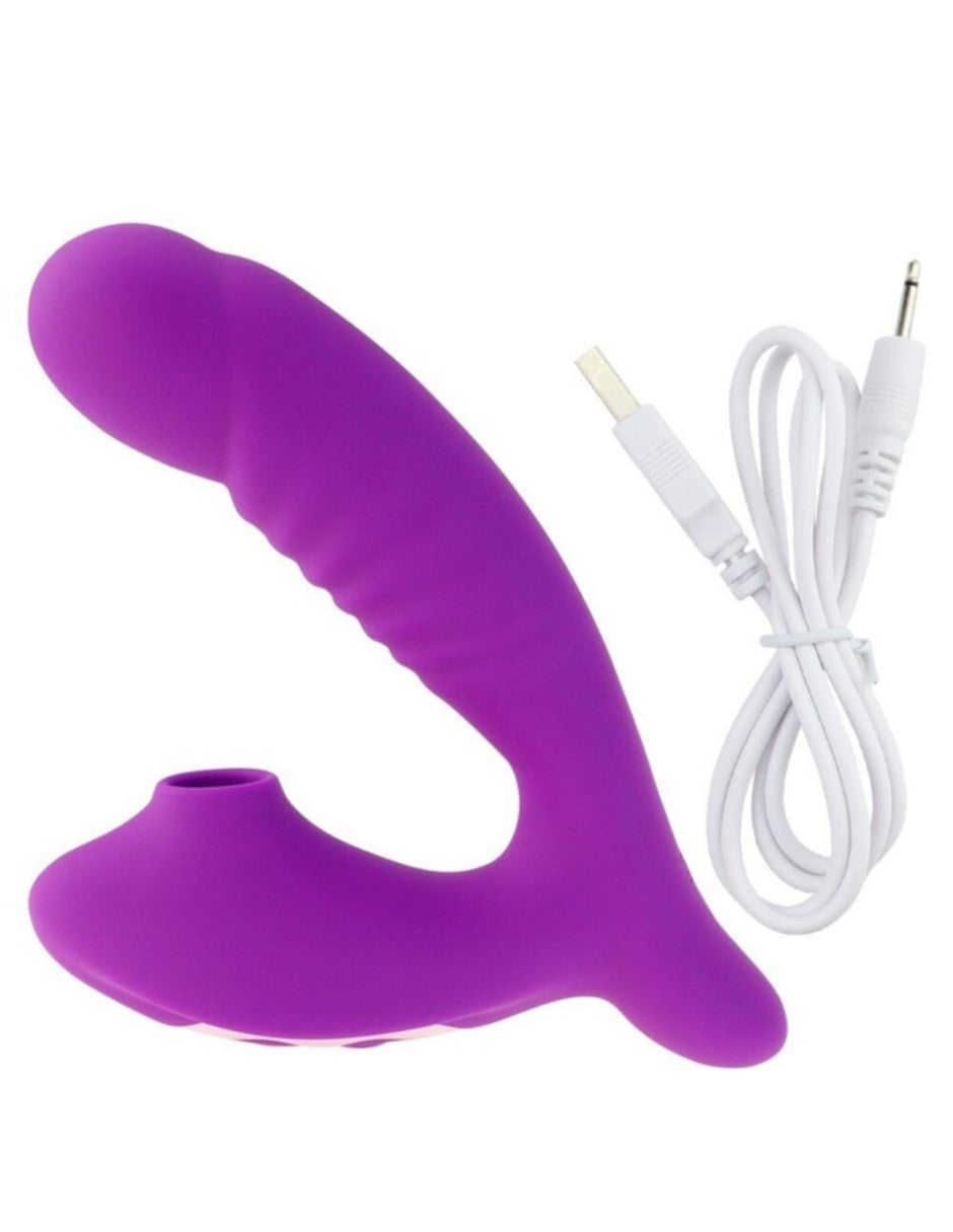 Vibrador con succionador de Clítoris Petukita Box Unisex