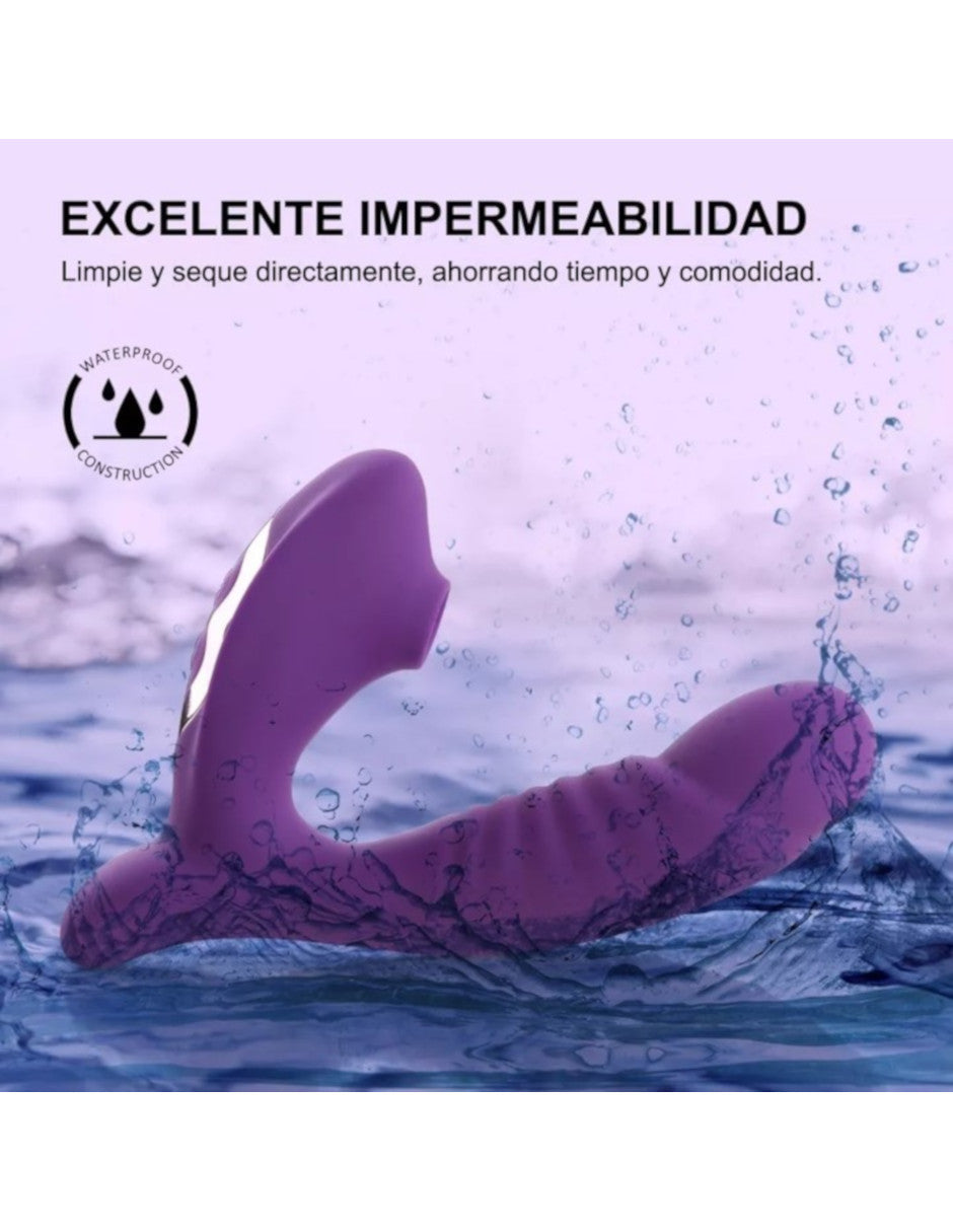 Vibrador con succionador de Clítoris Petukita Box Unisex