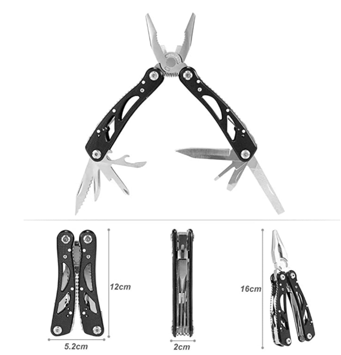 Multiherramienta 24 en 1 con funda para campismo, modelo W-3504 - foto 2