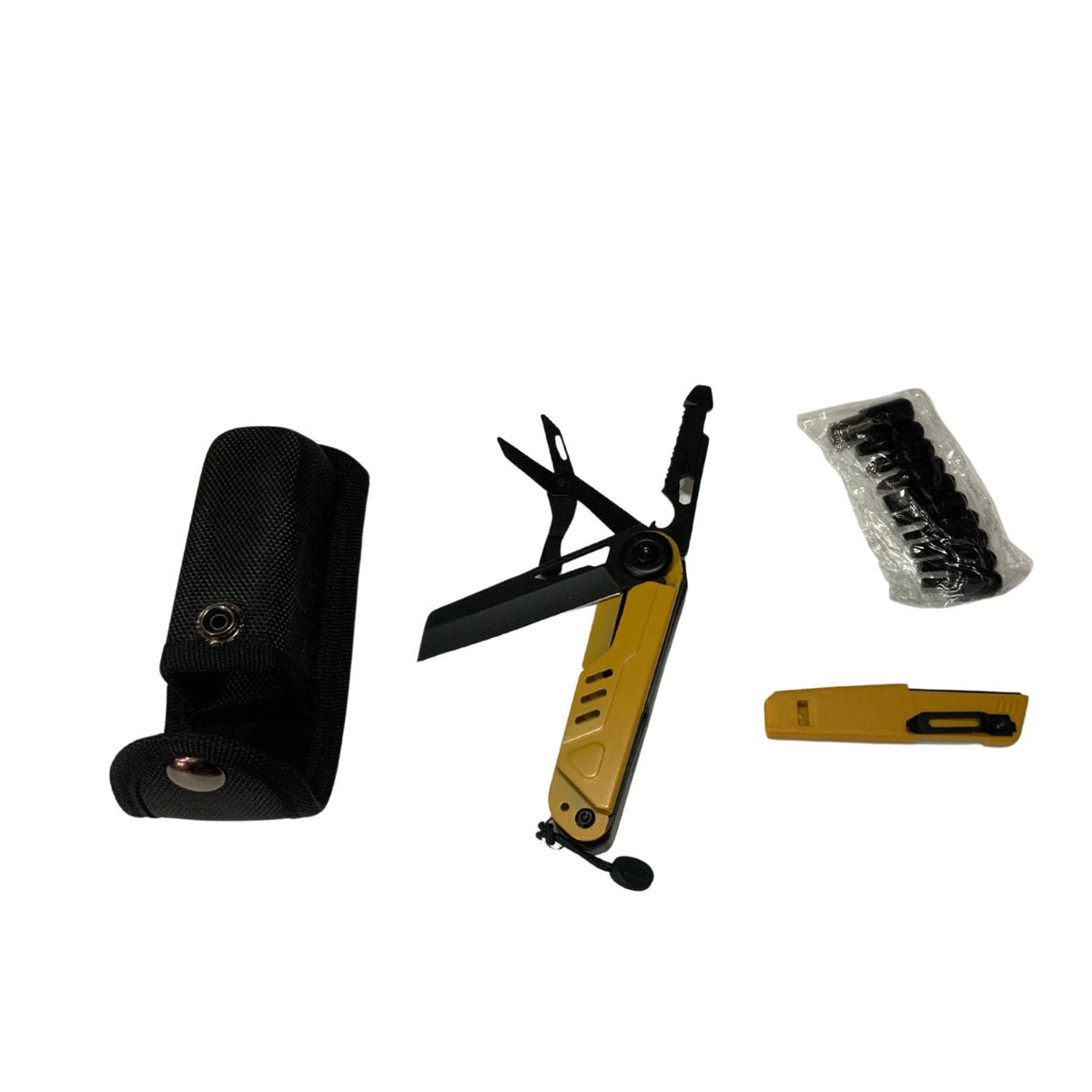 Multiherramienta plegable con funda y silbato - foto 5