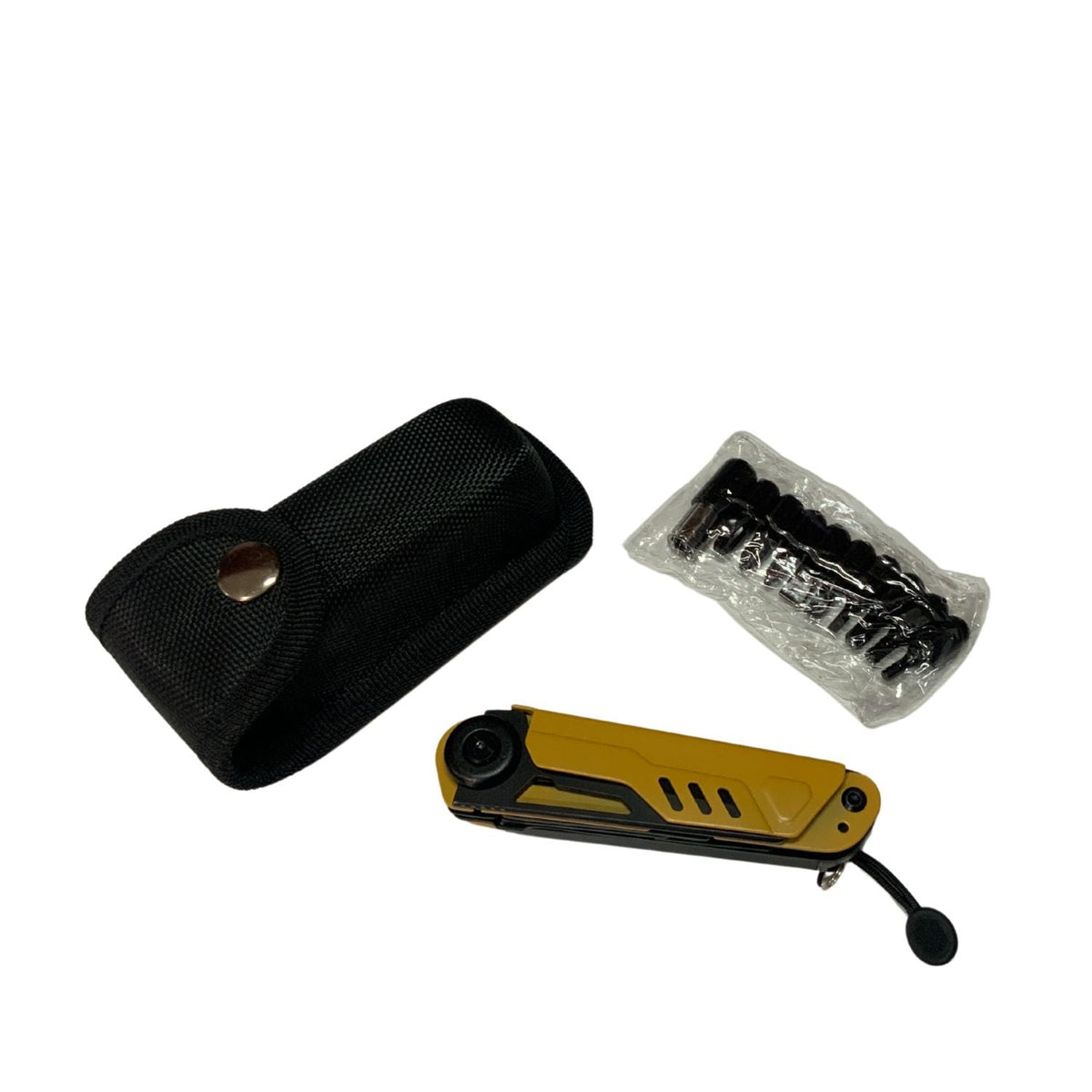 Multiherramienta plegable con funda y silbato - foto 6