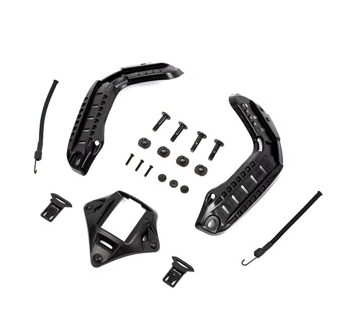 Kit de montaje de riel para casco con base para cámara W3-MT