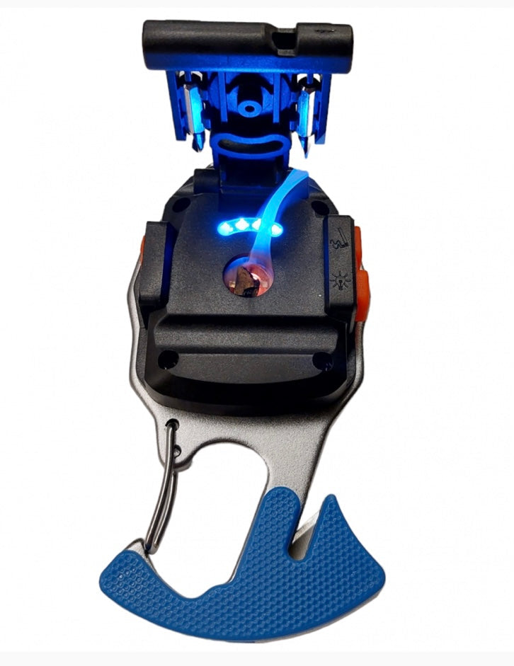 Mini linterna LED USB 6 modos con luz roja, encendedor y destornillador DT530 - foto 3