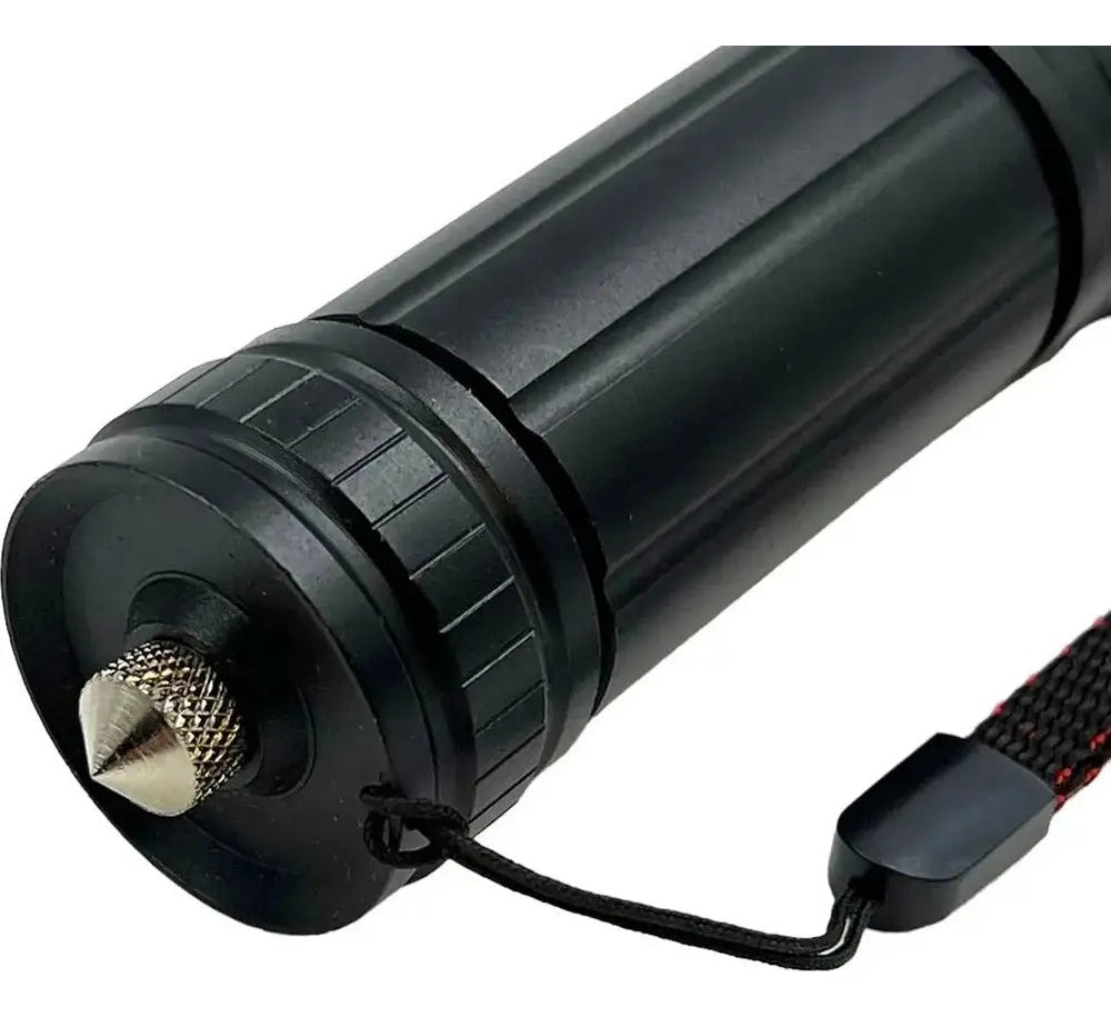 Lámpara LED de 5 pasos con luz lateral COB y rompevidrios W6526 - foto 3