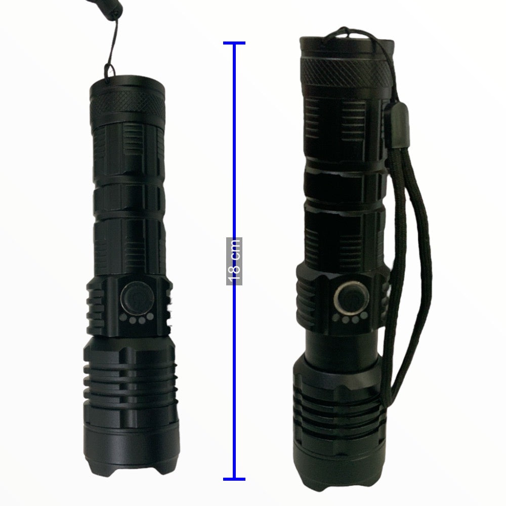 Lámpara LED T9 con indicador de carga y 5 modos W726 - foto 2
