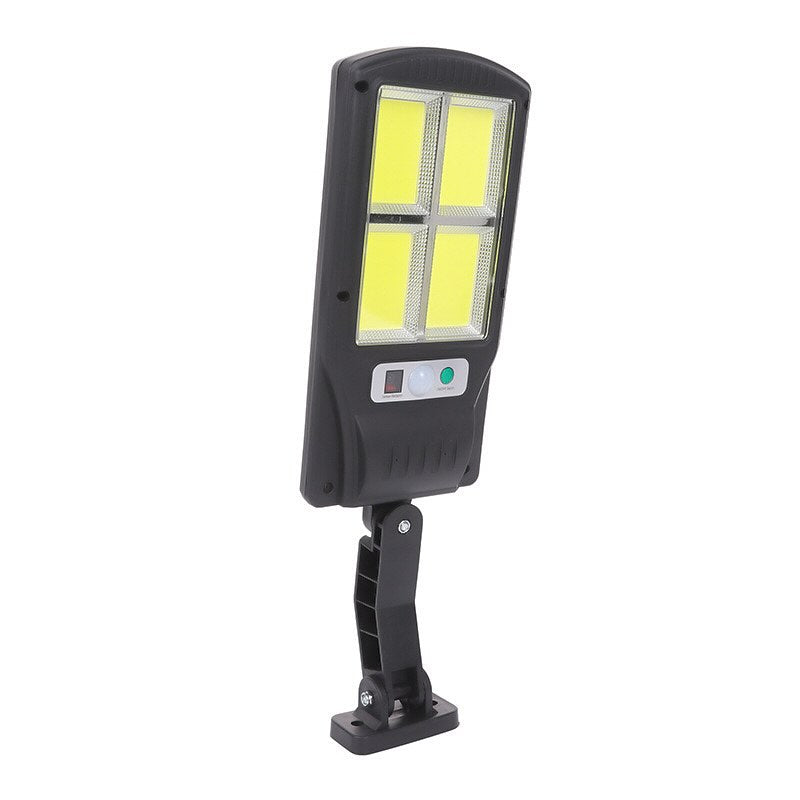 Lámpara LED con sensor nocturno, panel solar y control remoto - foto 2