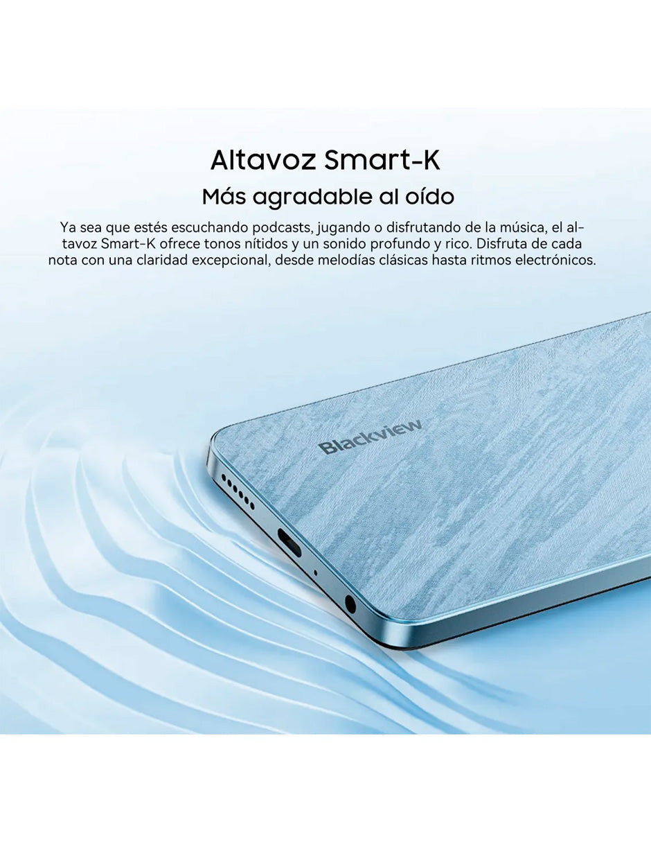 Smartphone Wave 8 4gb + 128gb con Pnatalla Hd+ con Face ID