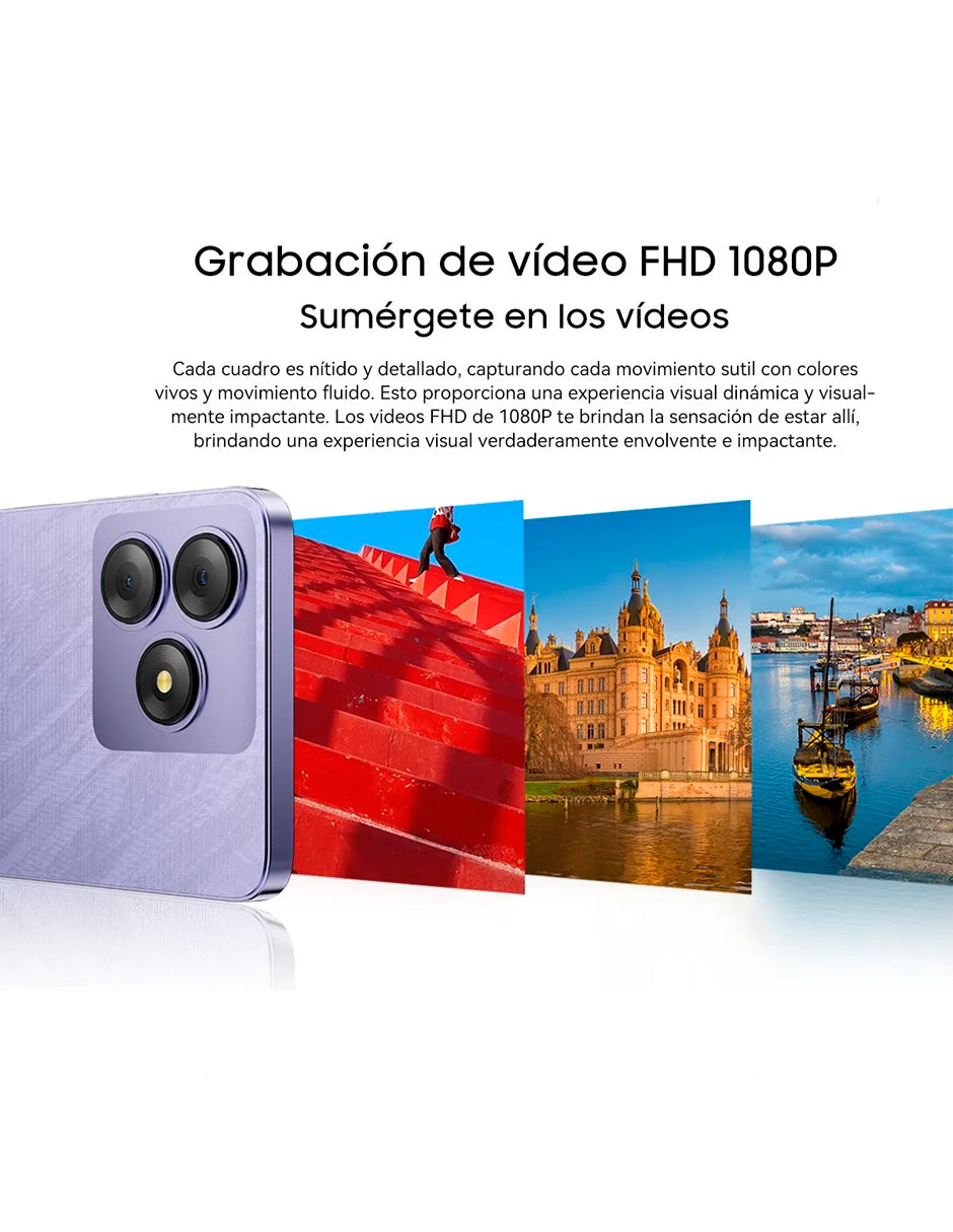 Smartphone Wave 8 4gb + 128gb con Pnatalla Hd+ con Face ID