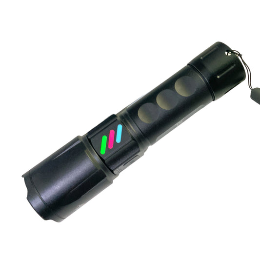 Linterna LED T180 con zoom y tres modos de iluminación WL13