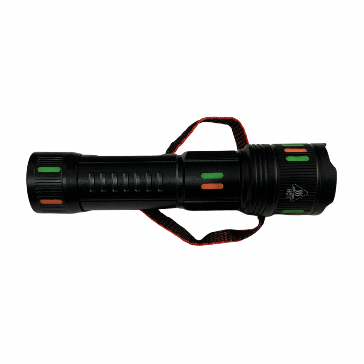 Linterna LED T180 con zoom, indicador digital de carga y USB WL16