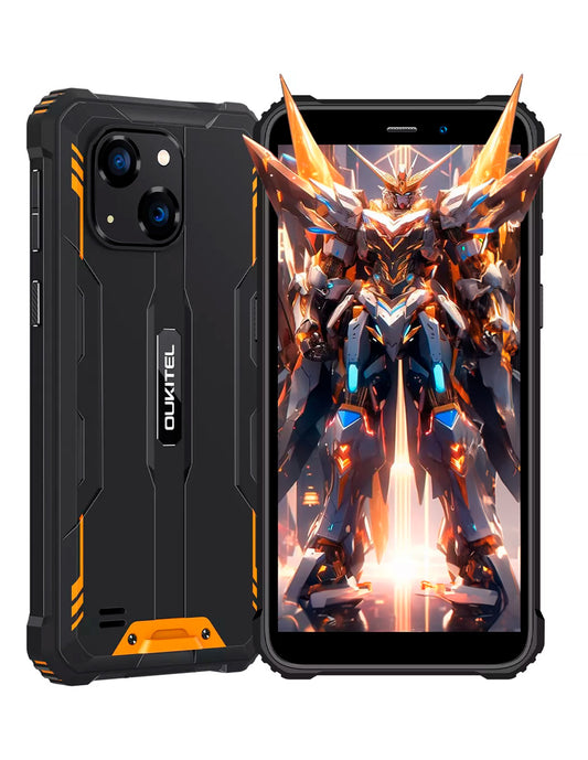 SmartPhone Wp32pro 256gb Rom 6300 Mah  Nfc/nfc/gps/faceid Andriod 14 Naranja