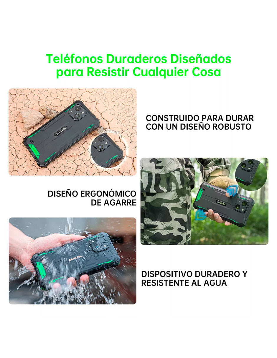SmartPhone Wp32pro 256gb Rom 6300 Mah  Nfc/nfc/gps/faceid Andriod 14 Verde