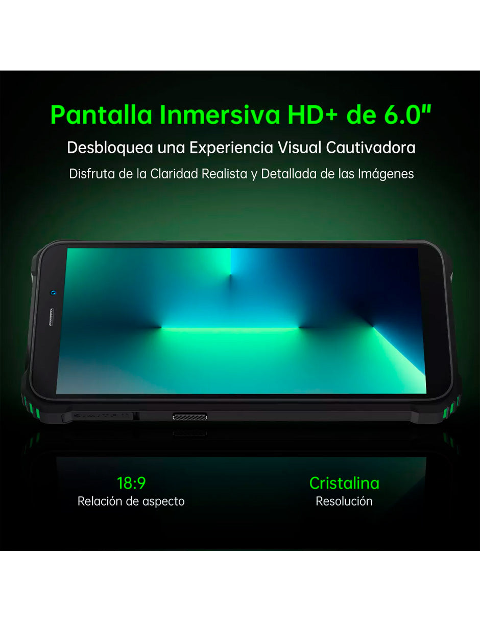 SmartPhone Wp32pro 256gb Rom 6300 Mah  Nfc/nfc/gps/faceid Andriod 14 Negro