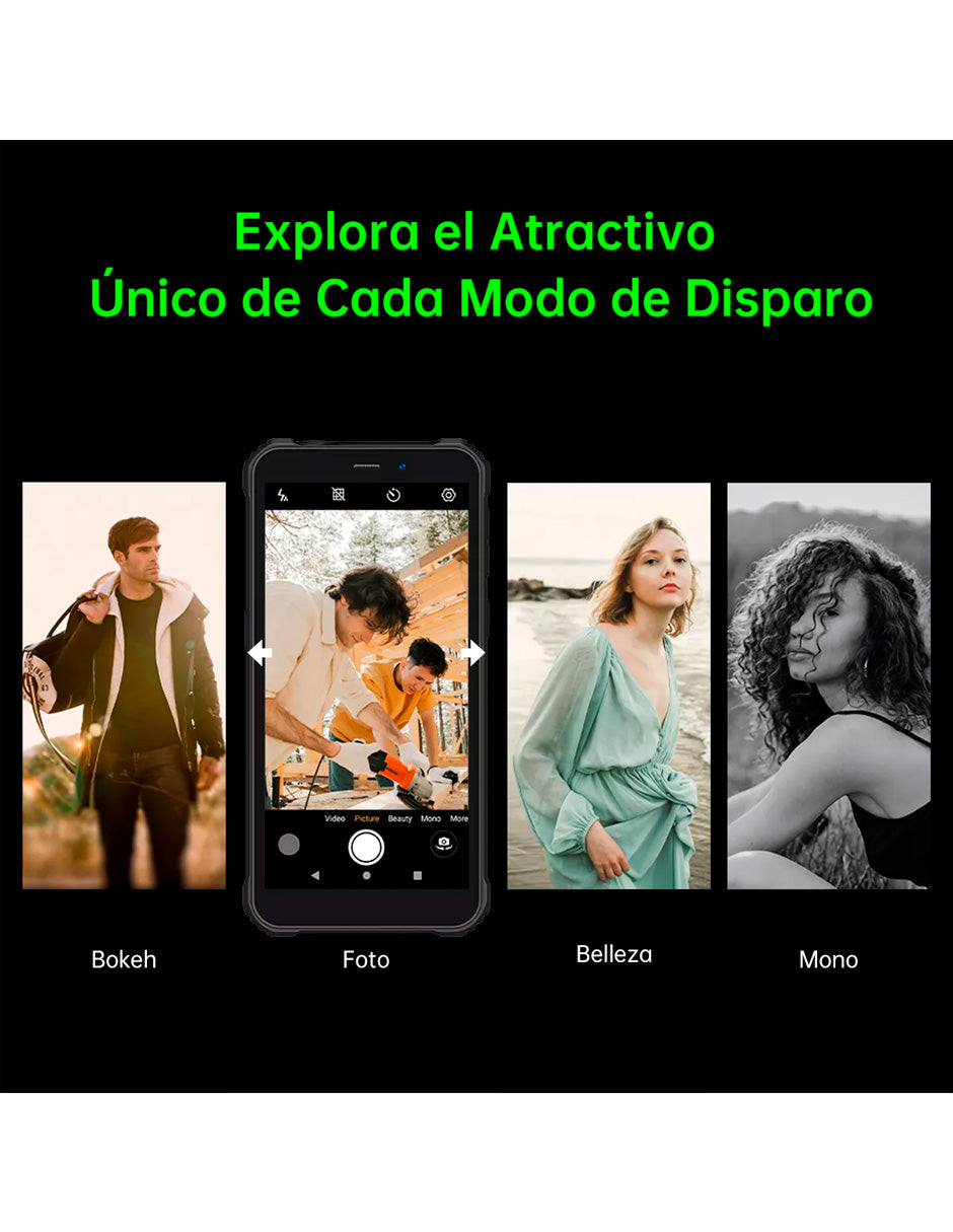 SmartPhone Wp32pro 256gb Rom 6300 Mah  Nfc/nfc/gps/faceid Andriod 14 Negro