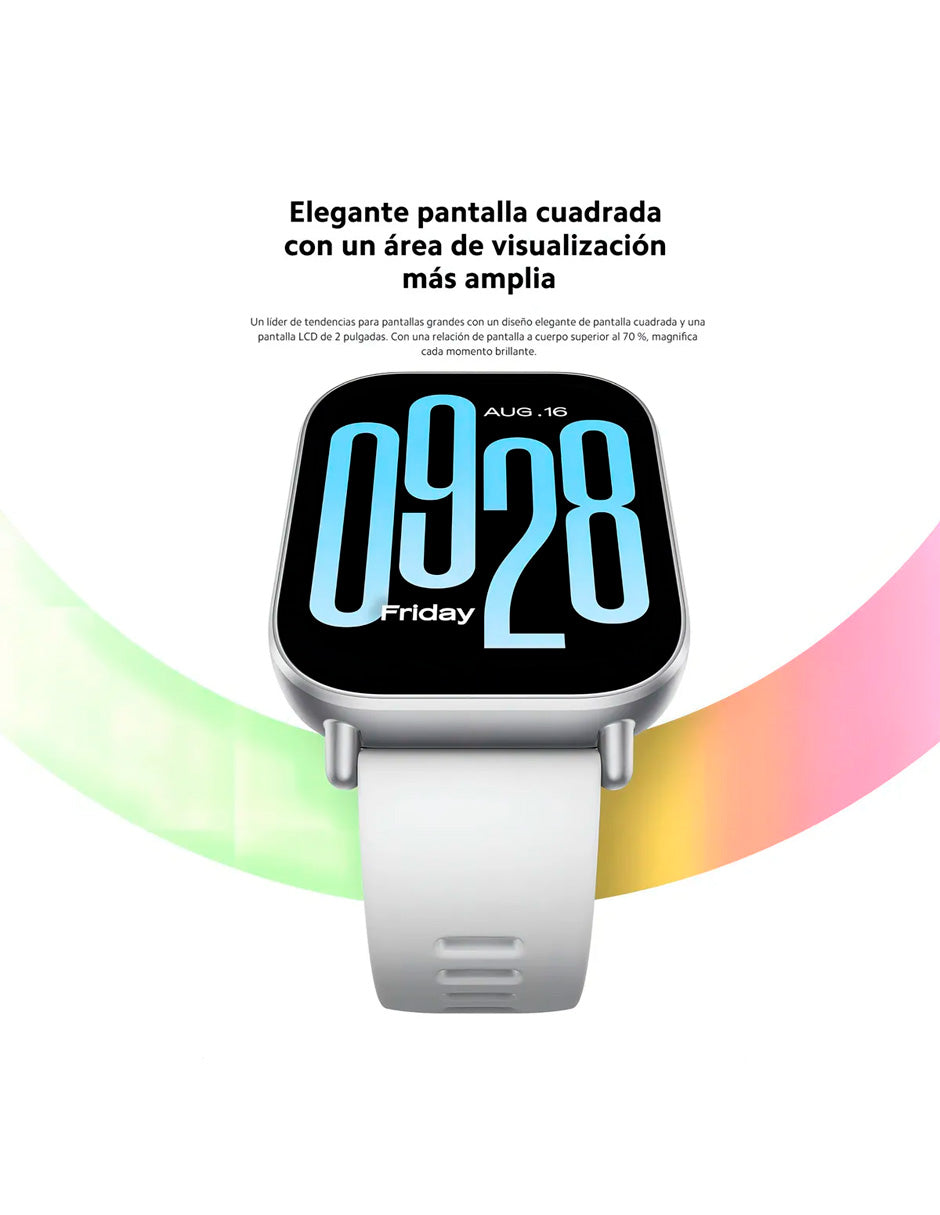 Reloj Inteligente Watch 5 Active con HyperOS Plata