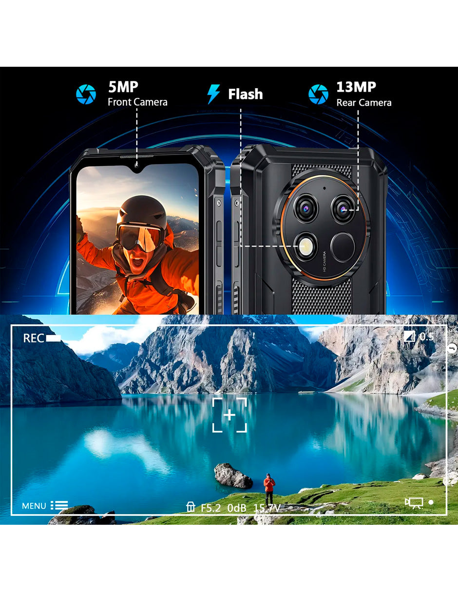 Smartphone WP28s (16 GB RAM [4+12], 128 GB ROM NEGRO