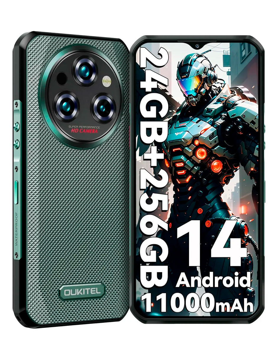 Smartphone Wp35s 24(6+18) gb Ram 256 gb VERDE