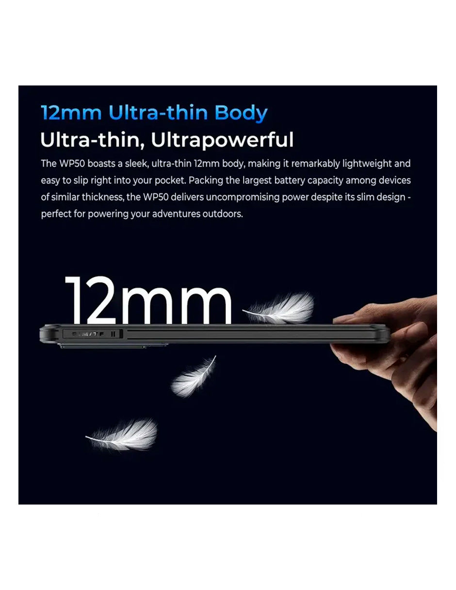 Smartphone WP50 Dual SIM 256 GB Color Negro 16 GB RAM