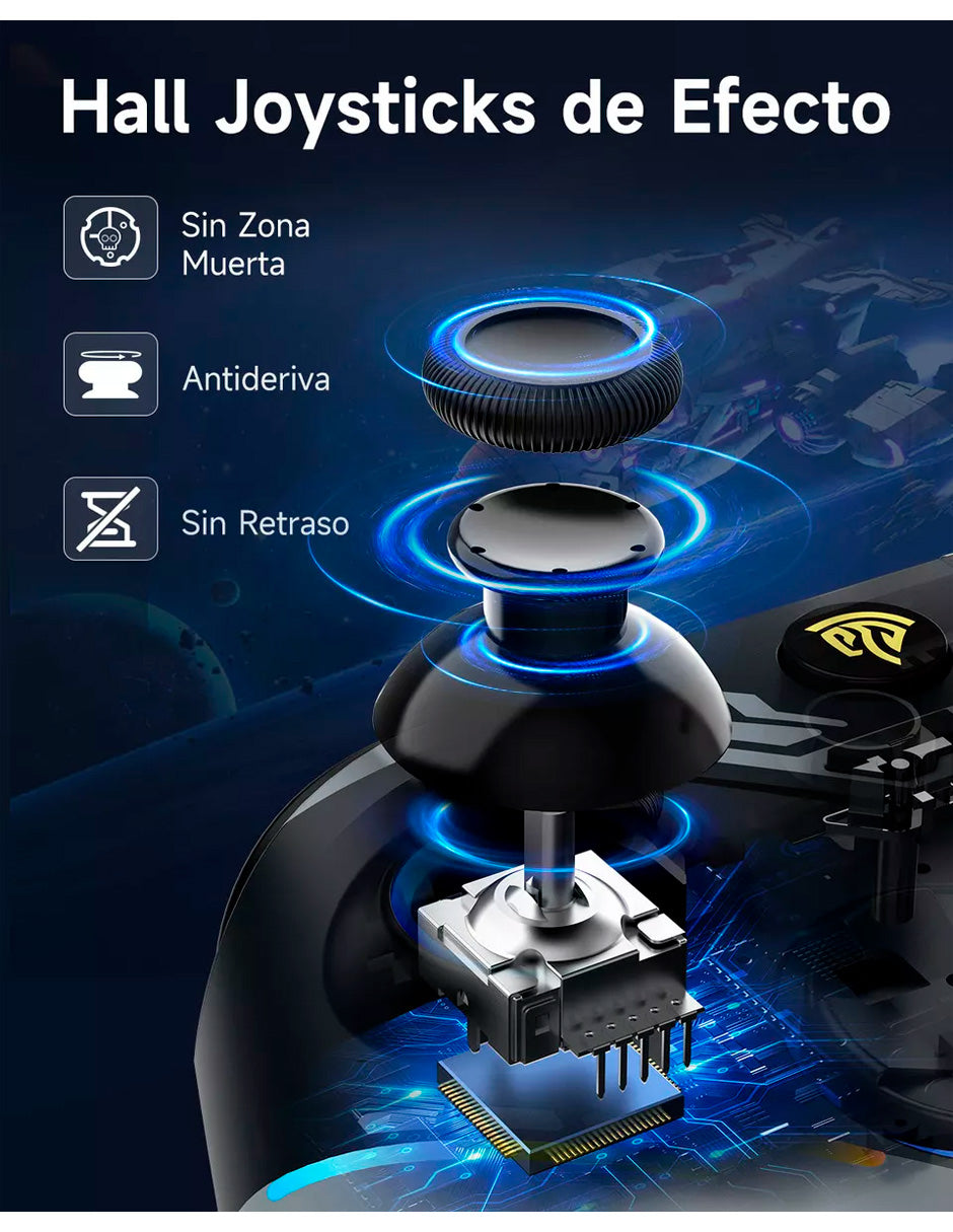 Mando Inalámbrico X15 2.0 Bluetooth inalámbrico Gamepad  Negro