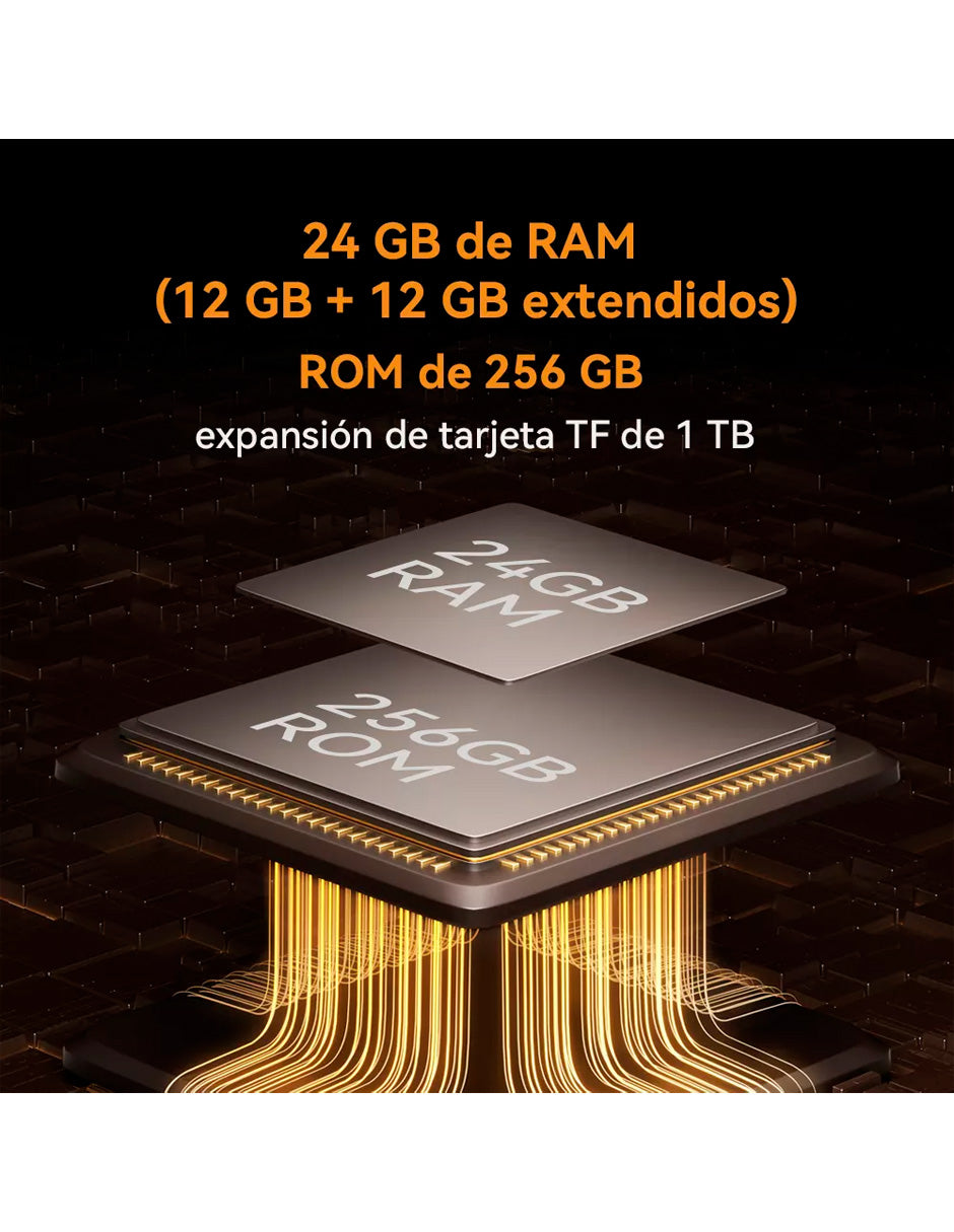 SmartPhone X70 256 GB / 12 GB RAM Negro Espacial