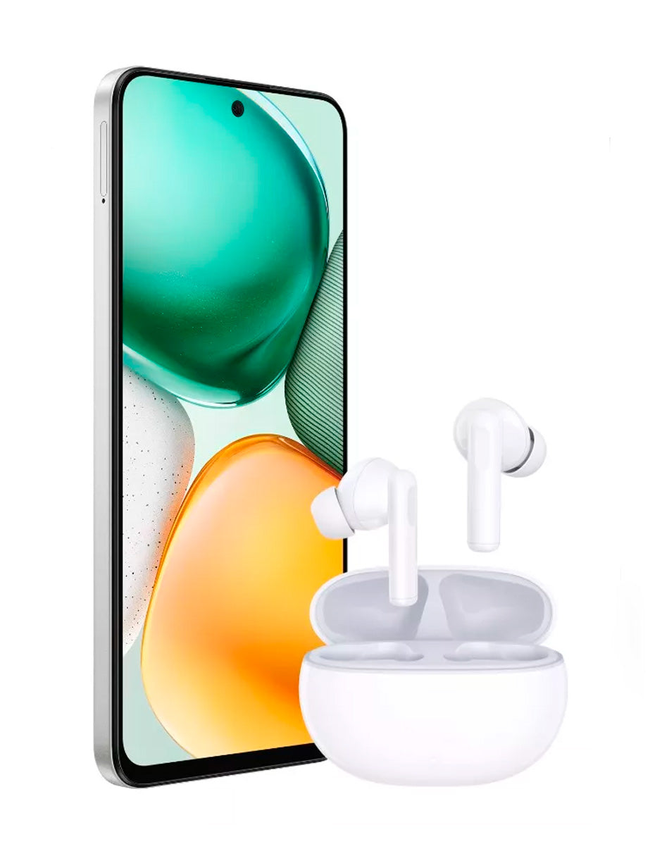 SmartPhone  X7C 256GB Dual Sim + Audífonos White Combo