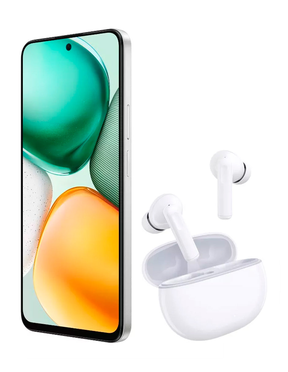 SmartPhone  X7C 256GB Dual Sim + Audífonos White Combo